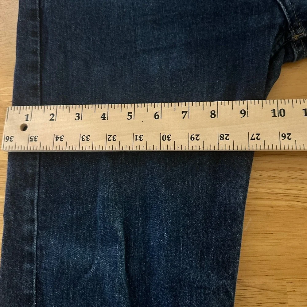 Calvin Klein Mens Standard Straight Leg Dark Wash Jeans Blue‎ W32 L30